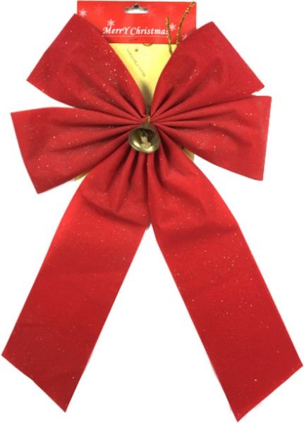 Декорация новогодняя Бант 28 см W20-N8149C/1 