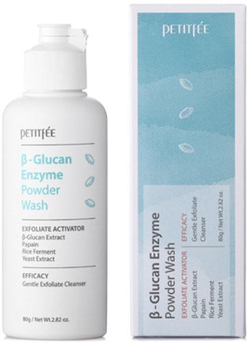Пудра Petitfee Энзимная для умывания с бета-глюканом 80 г