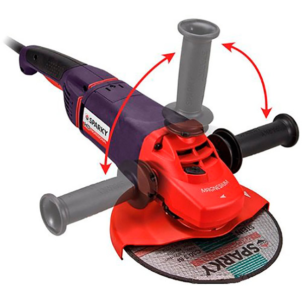 Болгарка (угловая шлифмашина) Sparky MB 2400PA HD