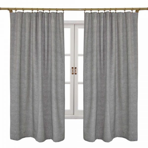Комплект штор ORO Серая La Nuit