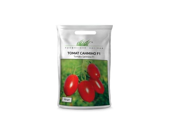 Семена Професійне насіння томат низкорослый Санмино F1 10 шт. (4820176695741)