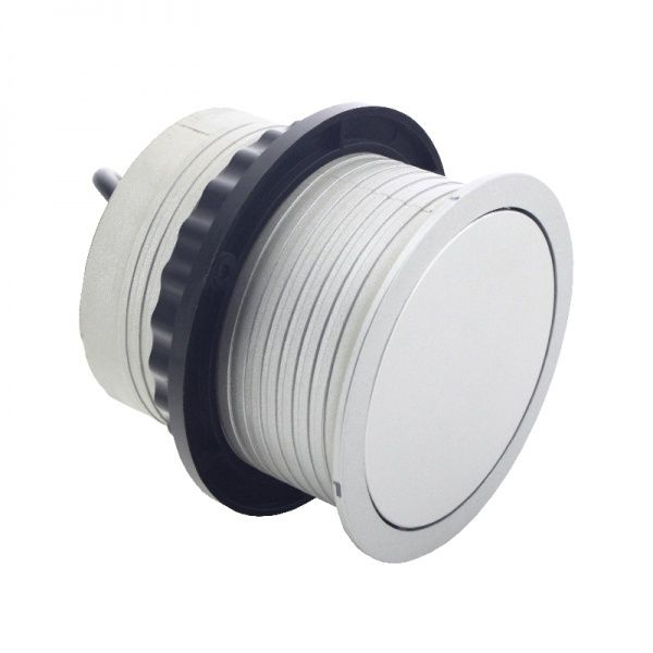 Розетка + USB двойная с заземлением ElectroHouse без шторок без крышки серебристый EH-AR-305