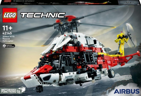 Конструктор LEGO Technic Рятувальний гелікоптер Airbus H175 42145