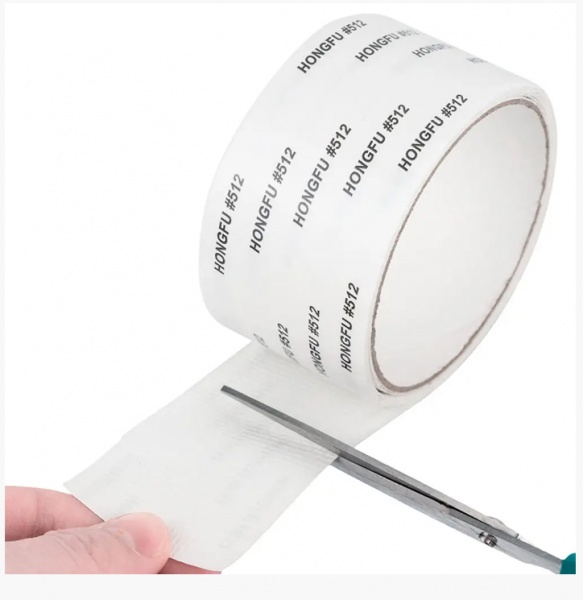 Стрічка клейка для москітної сітки біла 50 мм 2 м 170 мкм