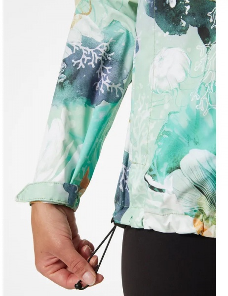 Куртка Helly Hansen W LOKE PRINT JACKET 63207-407 р.XS зелений