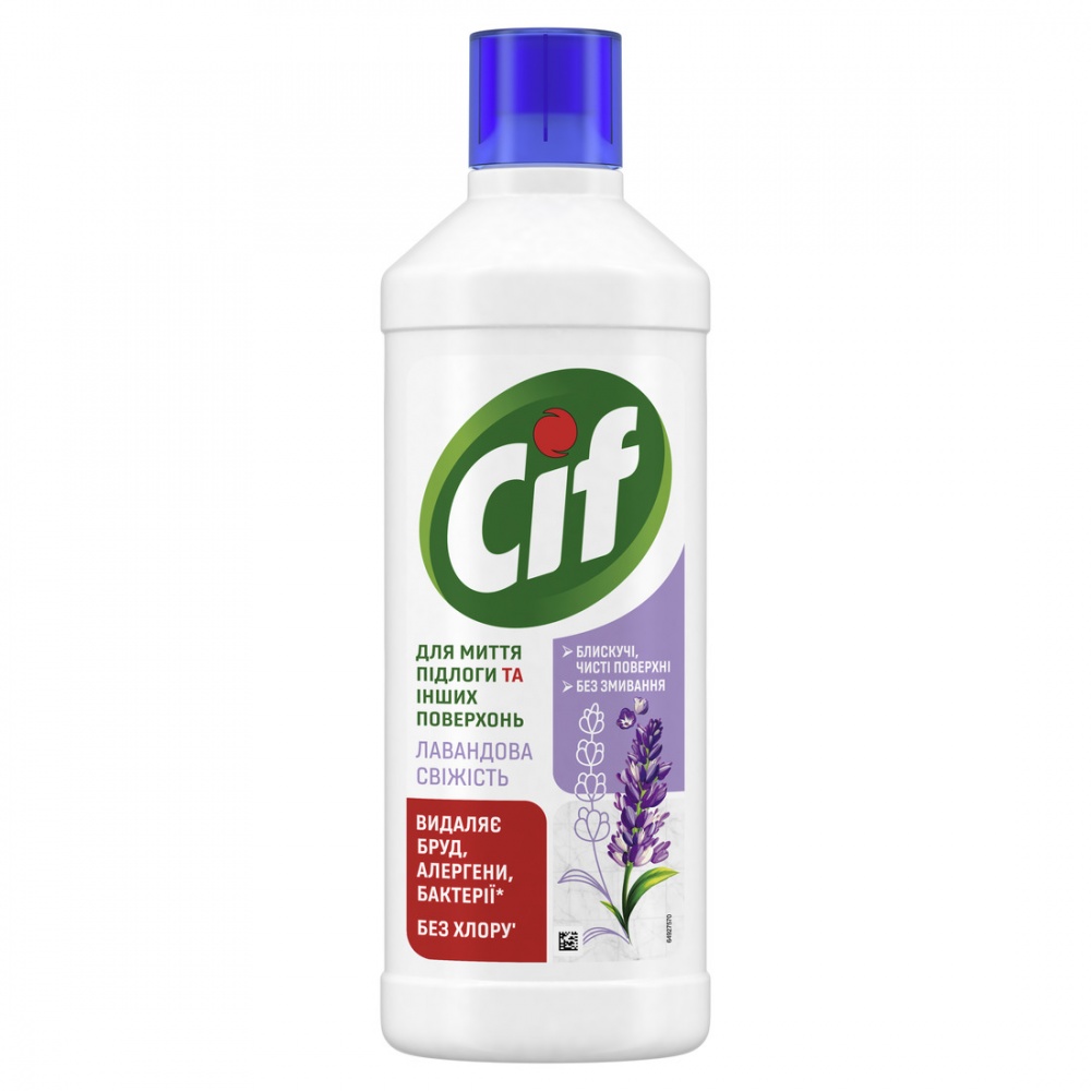Засіб для миття підлоги Cif Лавандова свіжість 1,1 л