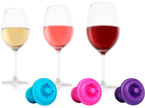 Набор пробок для вина Vacuum Wine Stopper 3 шт. 8850606 Vacu Vin