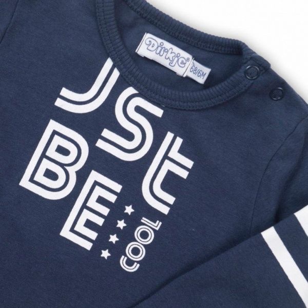 Футболка для мальчиков Dirkje р.104 синий D36685-35 