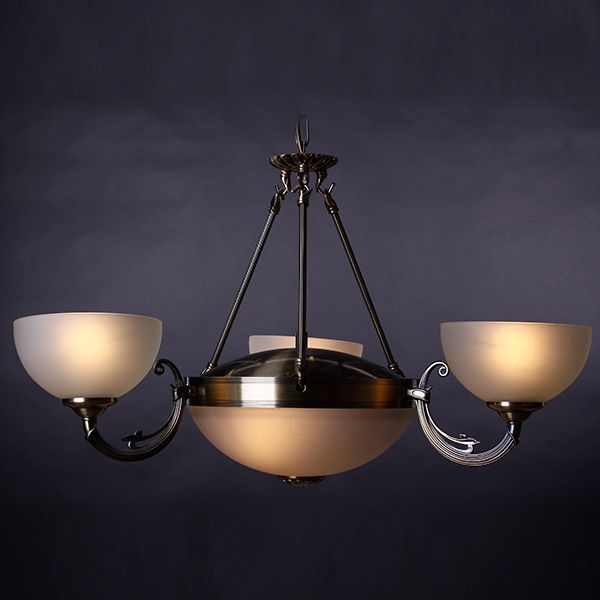 Люстра подвесная Eglo SAVOY 3x40 Вт E14 2х60 Вт E27 бронзовый 82748