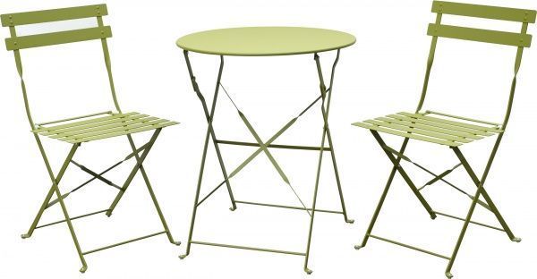 Комплект металлической мебели Indigo Бистро оливковый 