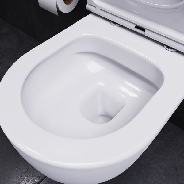 Унитаз подвесной AM.PM безободковый FlashClean C85A1701SC X-joy