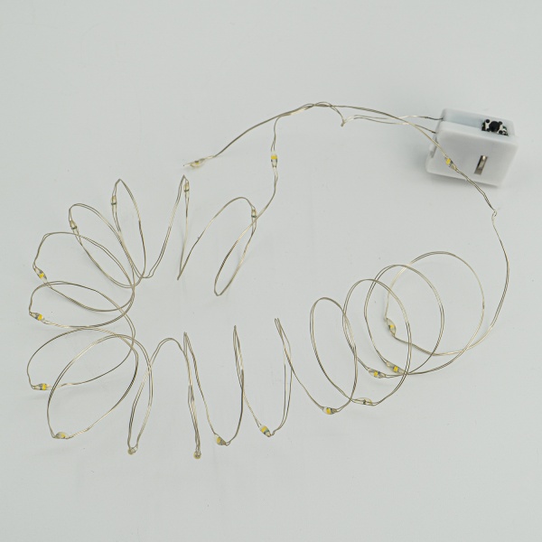 Декоративная гирлянда Altalusse (INL-2102B-20 Warm) встроенный светодиод (LED) 20 ламп 2 м 