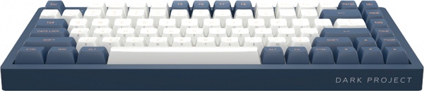 Клавіатура ігрова Dark Project KD83A PBT Mech. g3ms Sapphire (KB-GSH-871-500004) blue 