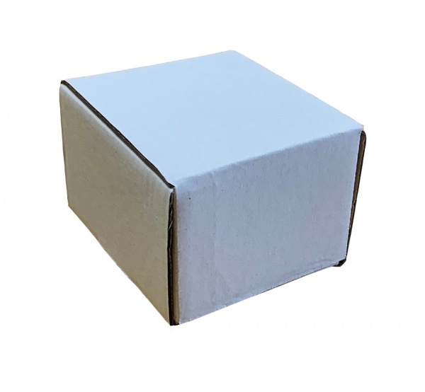 Гофроящик самозбірний Т22 білий 76x97x62 мм