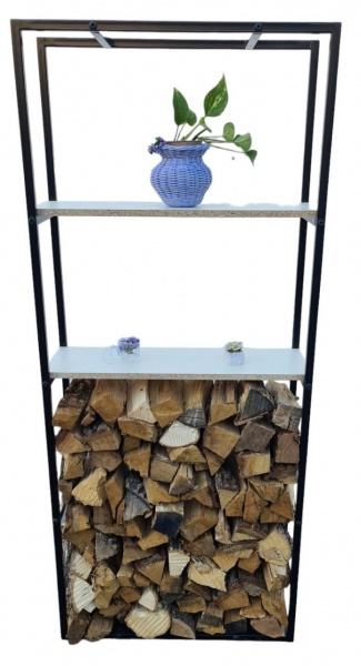 Стелаж металевий чорний 1600x300x700 мм фарба 