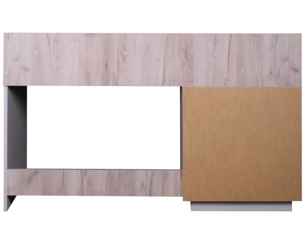 Стіл письмовий DC Палермо 835х1380х516 мм дуб крафт сірий/кашемір/кашемір