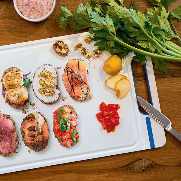 Дошка обробна з кришкою Italian Chef Top Line 34x22 см 51610 Stefanplast