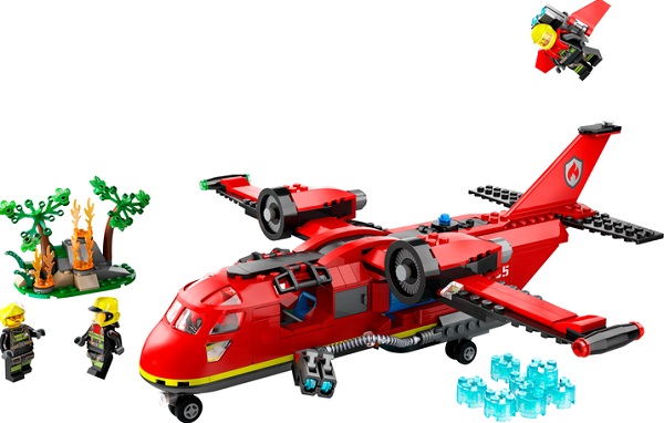 Конструктор LEGO City Пожежний рятувальний літак 60413