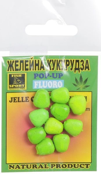 Бойлы FISH SPORT JELLE CORN (POP-UP) 20 г конопля