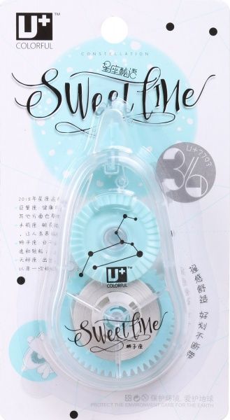 Коректор стрічковий Sweet блакитний