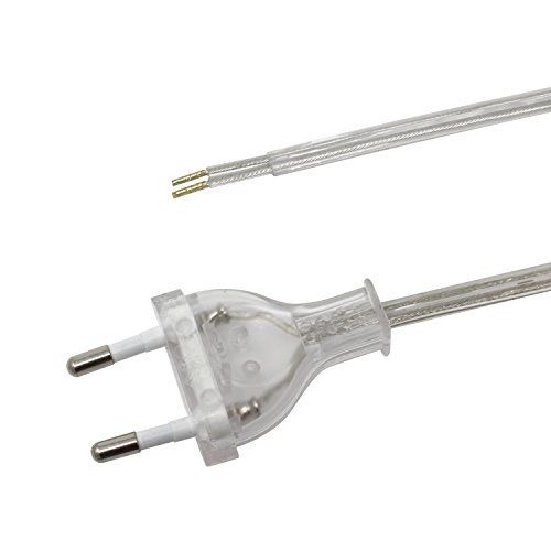 Вимикач для бра пластик одноклавішний Electralinе 2х0,75 мм 6 А прозорий 70529