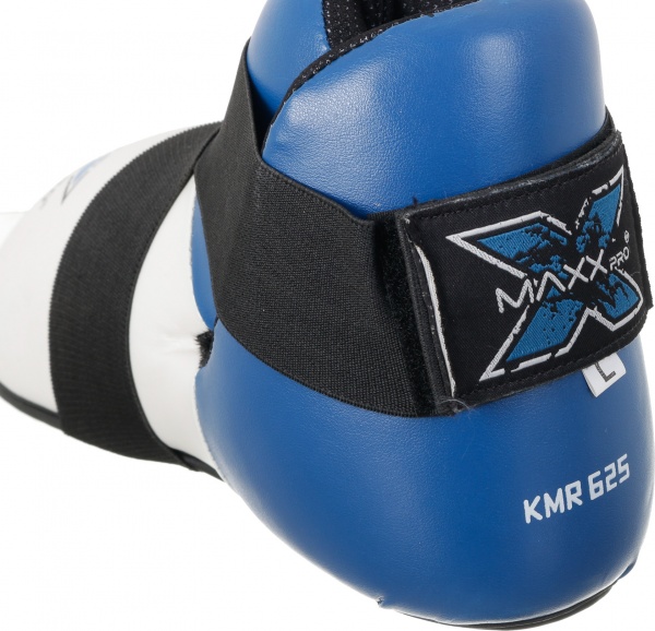 Фути для кікбоксингу MaxxPro KMR-625 синій р. L 