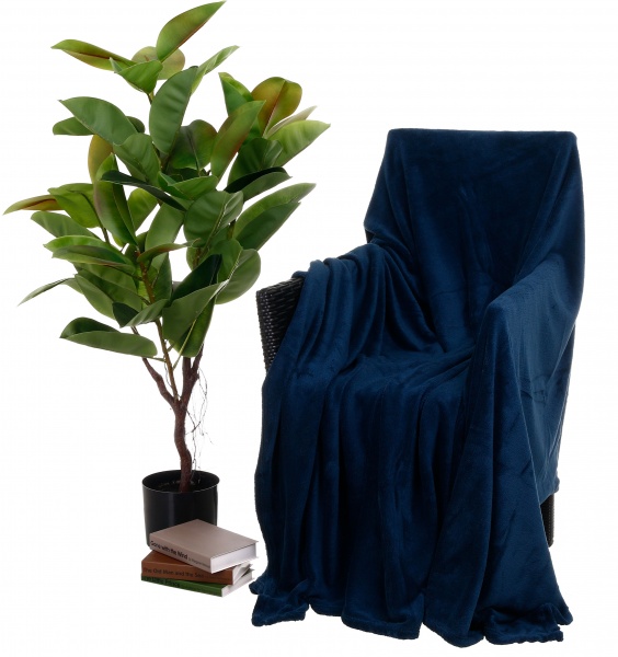 Плед Сапфир 220x200 см синий La Nuit 