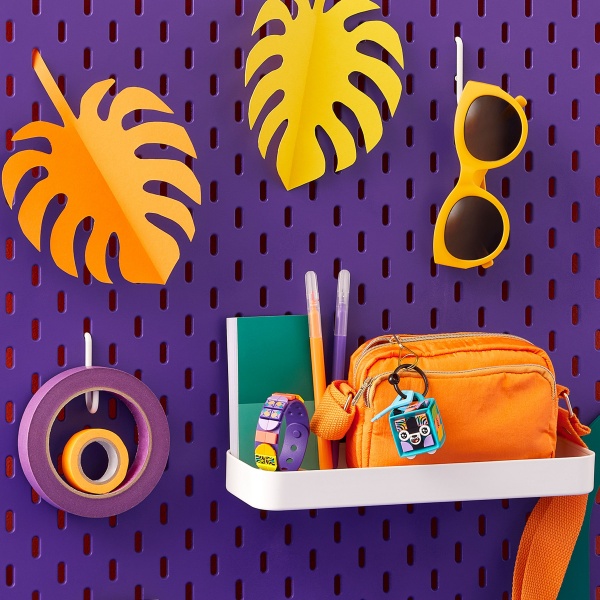 Конструктор LEGO DOTS Браслет и бирка для сумки «Неоновый тигр» 41945