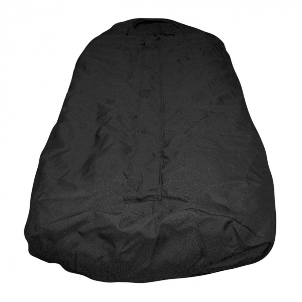 Спальний мішок UkrCossacks армійський тактичний (-25°C) 1.0 чорний