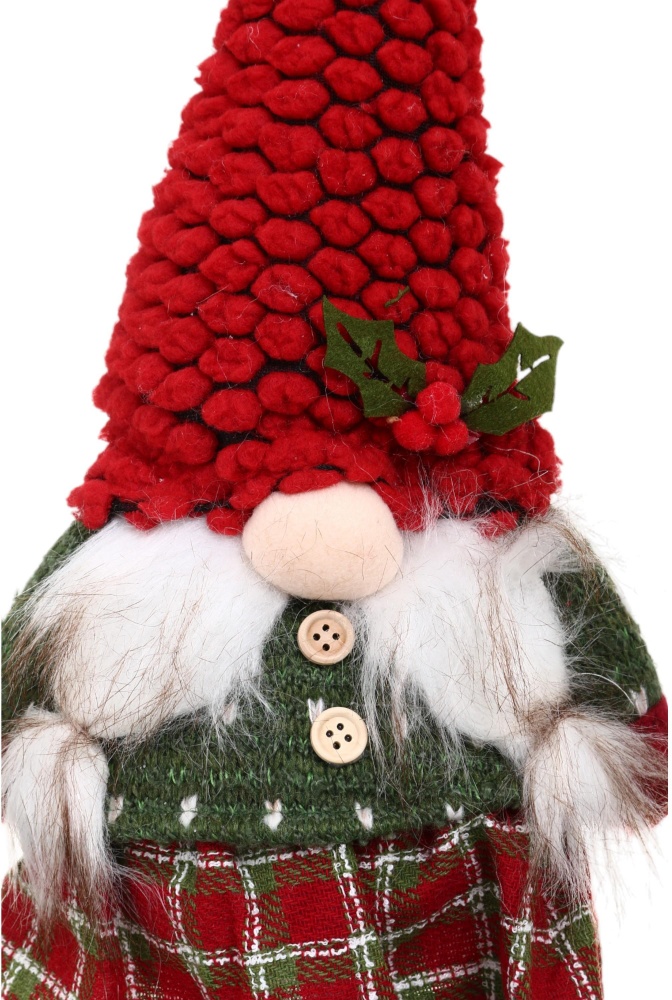 Декорация новогодняя Гномик лесной что стоит в ассортименте AG23099AB 53 см