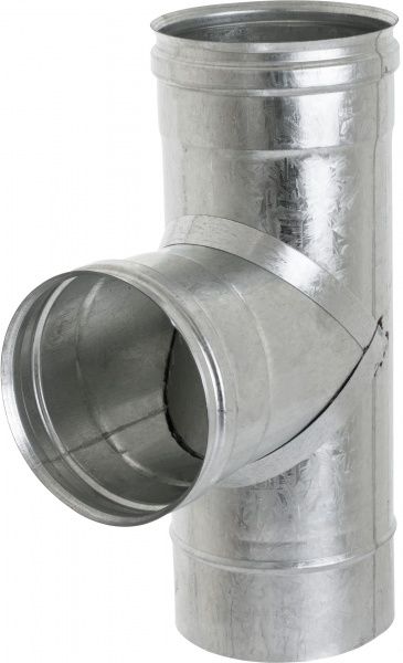 Трійник термо 1 мм нерж/нерж Ф120/180 мм 87°LIRA-LTD 