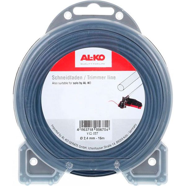 Волосінь косильна AL-KO 113487 2,4 мм х 15 м