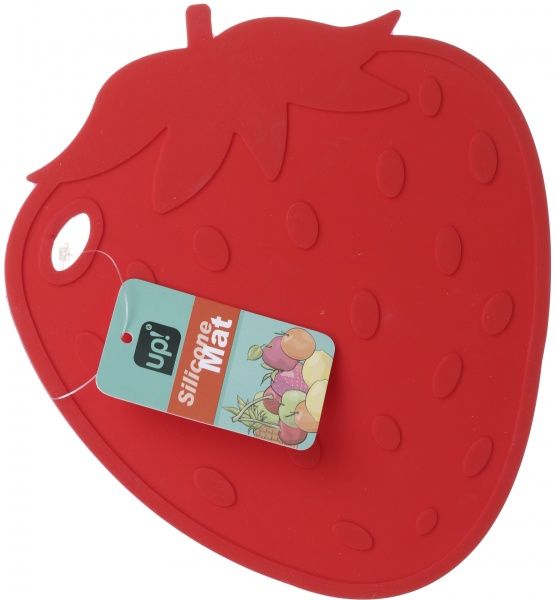 Підставка під гаряче фрукти, 19,5х17,3 см, червона UP! (Underprice)