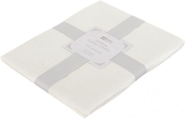 Скатерть Galaxy Glitter 140x180 см золото Home Beyond 