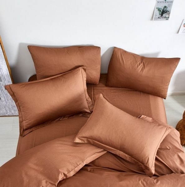 Комплект постільної білизни євро шоколадний Word of Dream 