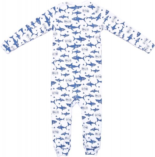 Комбінезон для хлопчика Татошка 1505259ак р.110 білий із принтом 