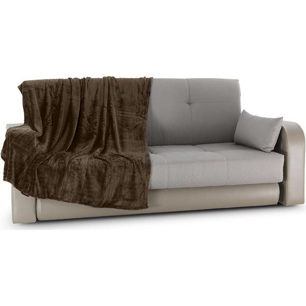 Плед микрофибра Underprice Glory шоколад 140x180 см