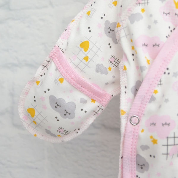 Комплект для новорожденных Blanka Тучка бежевый р.56–62 110178 