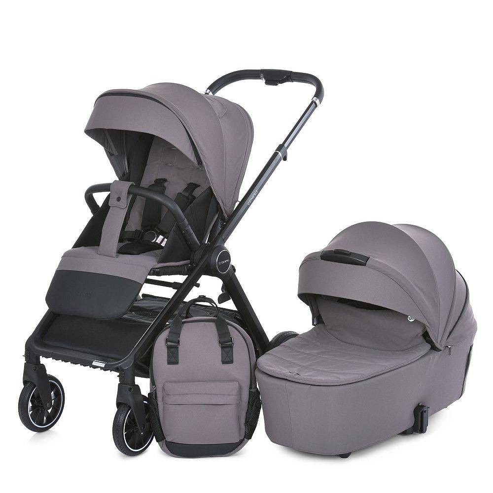 Коляска універсальна 2 в 1 El Camino ME 1126 GENESIS Taupe Gray