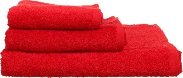 Полотенце махровый 50x90 см красный Рашід 