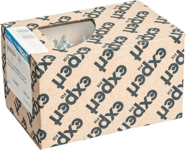 Саморез с пресшайбой острый 4,2x14 мм 100 шт оцинкованная сталь Expert Fix