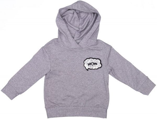 Джемпер Luna Kids р.122 серый меланж 103543 
