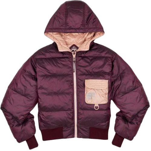 Куртка Converse Womens Down Reversible Utility Puffer 10019428-629 M бордовийпудровий