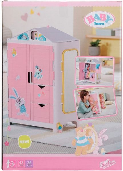 Набір Zapf Baby Born Гардероб з качечкою та прогнозом погоди 827987