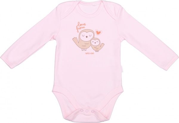 Боди для девочки Bembi БД58а р.80 розовый 