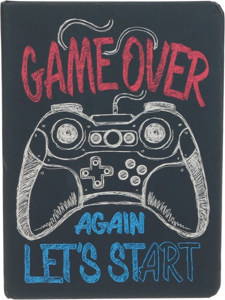 Блокнот Game over 1 14,5х10,5 см