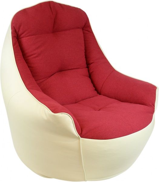 Крісло Марбет Soft Malaga №11 рожевий із бежевим 