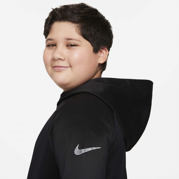 Джемпер Nike B NK TF GFX FZ HD SWOOSH DD8534-010 р. M чорний