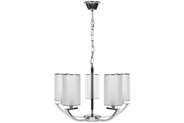 Люстра NNB 5x40 Вт E14 біло-сірий 90999 