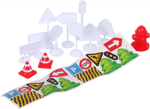 Іграшка Shantou Евакуаційний контейнеровоз-гараж червоний OTB0581804